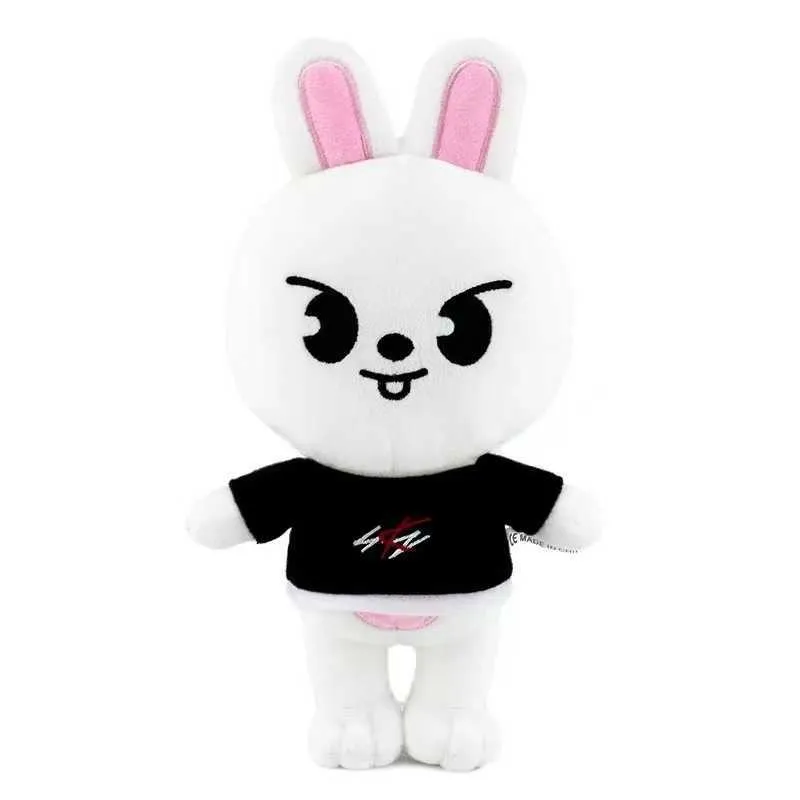 JHSTRAY KIDS Koreanische Pop Idol Kombination Neue Plüsch Puppe Spielzeug 25 cm Cartoon Plüsch Tragen Tier Puppe G1019