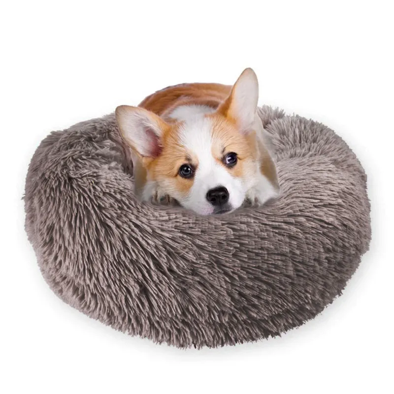 Soft Dog Bed myjna hodowla długa pluszowa mata podłogowa kota Sofa dla psa Chihuahua pies gorący kosz na łóżko zwierzaka 210224