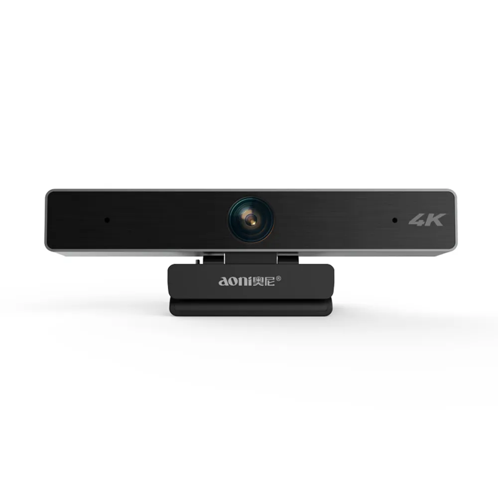 Webcam Aoni C98 HD 4K autofocus Videoconferenza in streaming Registrazione con microfono, computer con fotocamera web con zoom digitale 5X