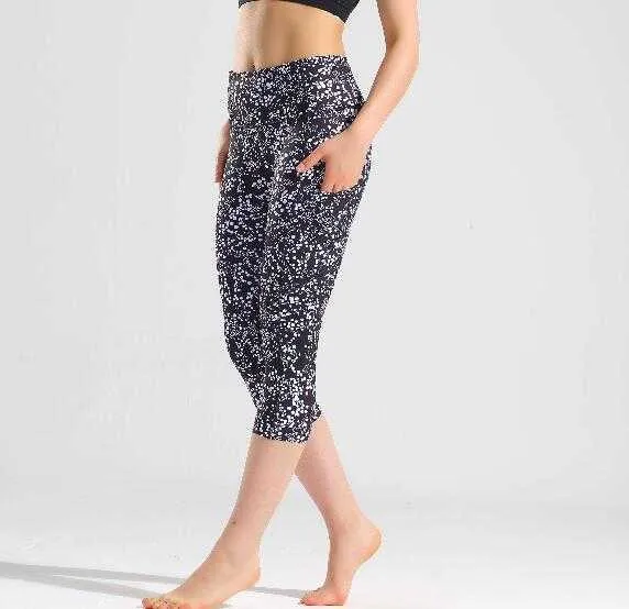 Sport-Gymnastik-Leggings, Super-Qualität, Stretch-Stoff, Camo, Schwarz, Weinrot, Leggings 210910