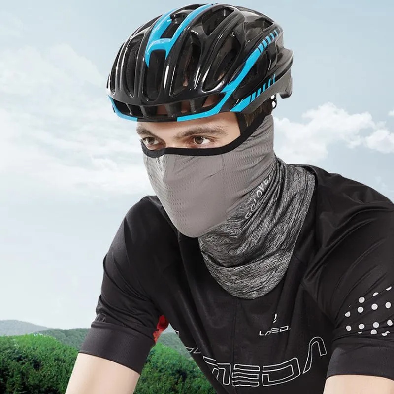 Fashion Outdoor Sport Bandana Summer Breathable Sun-proof Mens Scarf Fishing Cycling Face Cover Neck Gaiter Half Mask Headband2802