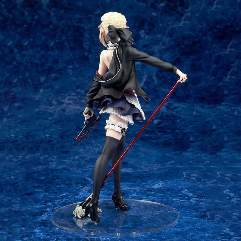 Fategrand order sabel öde rideraltria pendragon förändra pvc action figur anime sexig figur modell leksaker samling docka gåva q07228340828