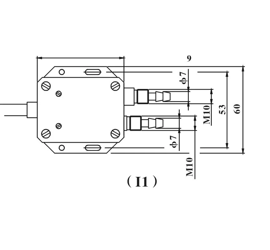 Transmetteur de pression différentielle de gaz de transmetteur de pression différentielle basse d'air de puce de marque célèbre pour la mesure automatique