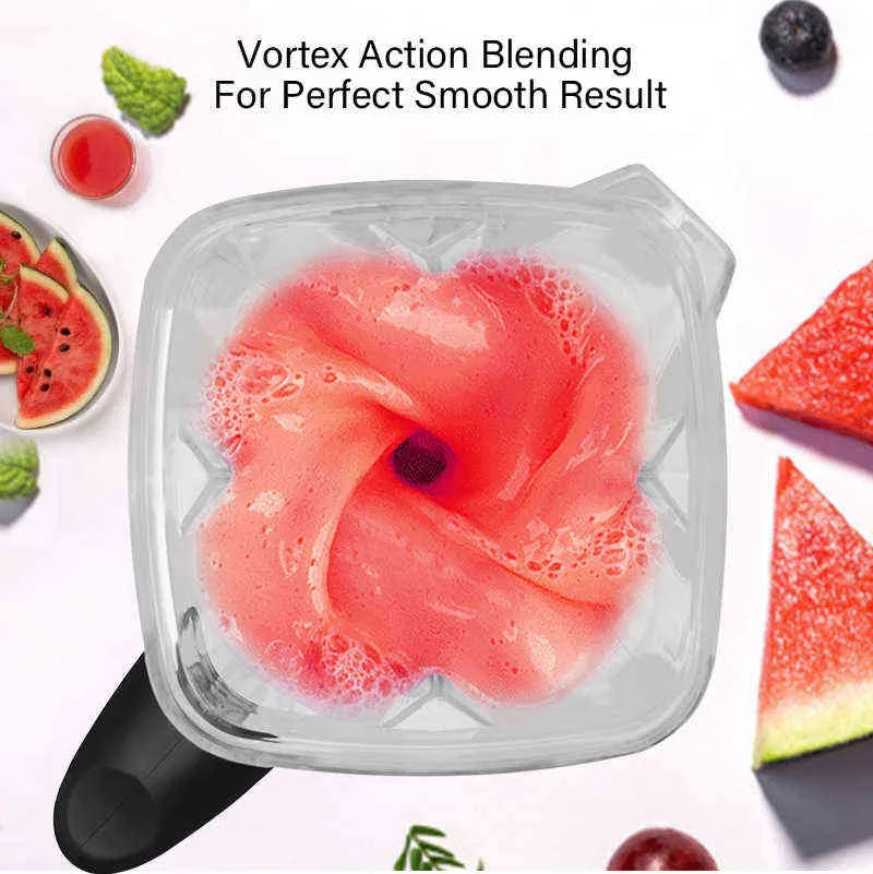 BioloMix 3HP 2200W robuste de qualité commerciale minuterie mélangeur presse-agrumes fruits robot culinaire glace Smoothies BPA 2L pot H11038717605