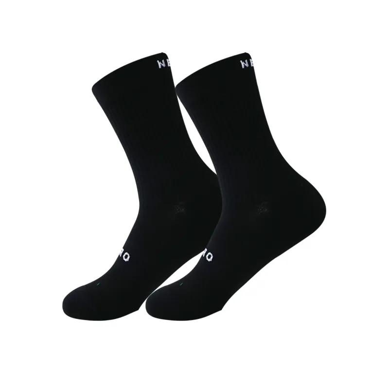 Nouvelle équipe de vélo Aero chaussettes sans couture anti-dérapant chaussettes de cyclisme chaussettes de vélo de route en plein air course vélo Compression Sport Sock208e