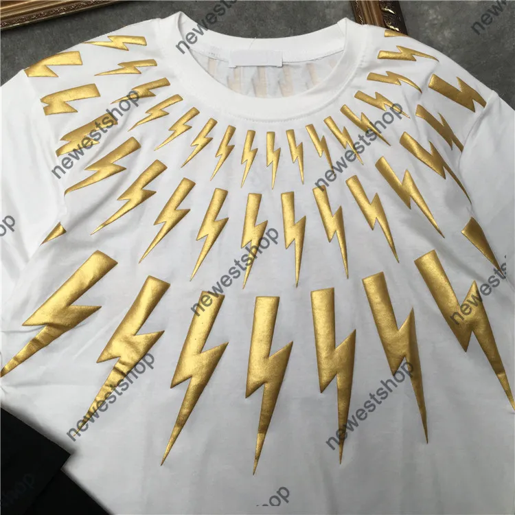 Printemps été jaune géométrie impression t-shirts hommes t-shirt à manches courtes Designer t-shirt Camisetas t-shirts unsex coton tee tops286d