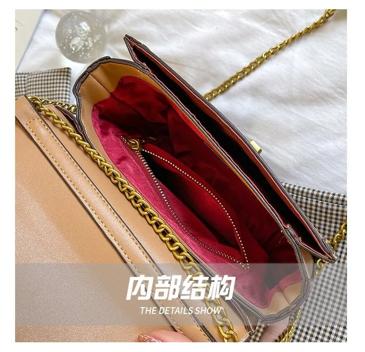 Leather Handbags Chain Bag Women Luxurys Fashion Designers shoulder Bags Female Clutch Classic High Quality Girl