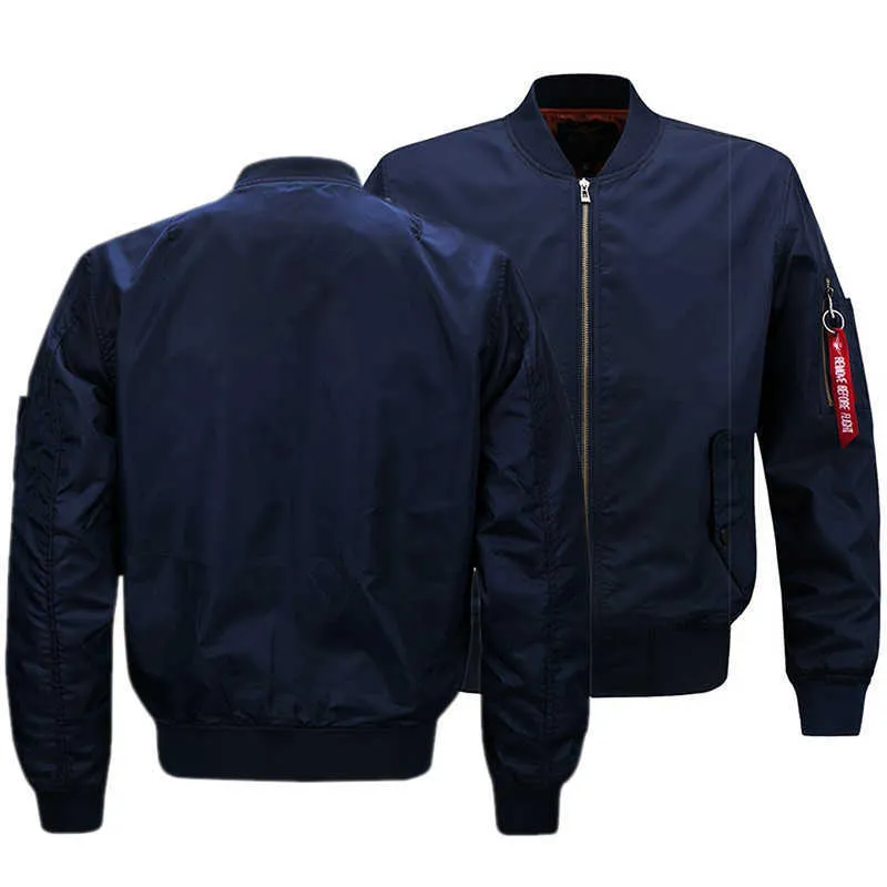 2021 giacca da uomo primavera e autunno marchio di moda di alta qualità giacca da volo di grandi dimensioni cappotto maschile uomo S-6XL X0710