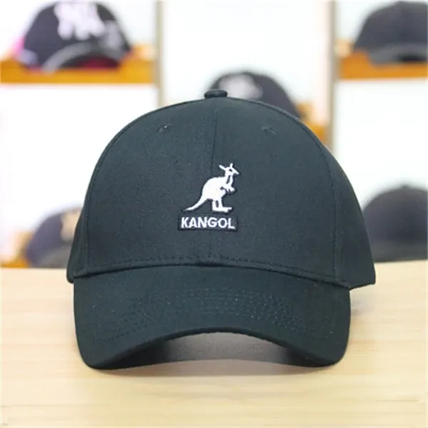 Four Seasons Tide Brand Kangol Baseball Caps Caps Ochrona przeciwsłoneczne Czapki dla mężczyzn i kobiet swobodna moda może być dopasowana przez pary Q312L