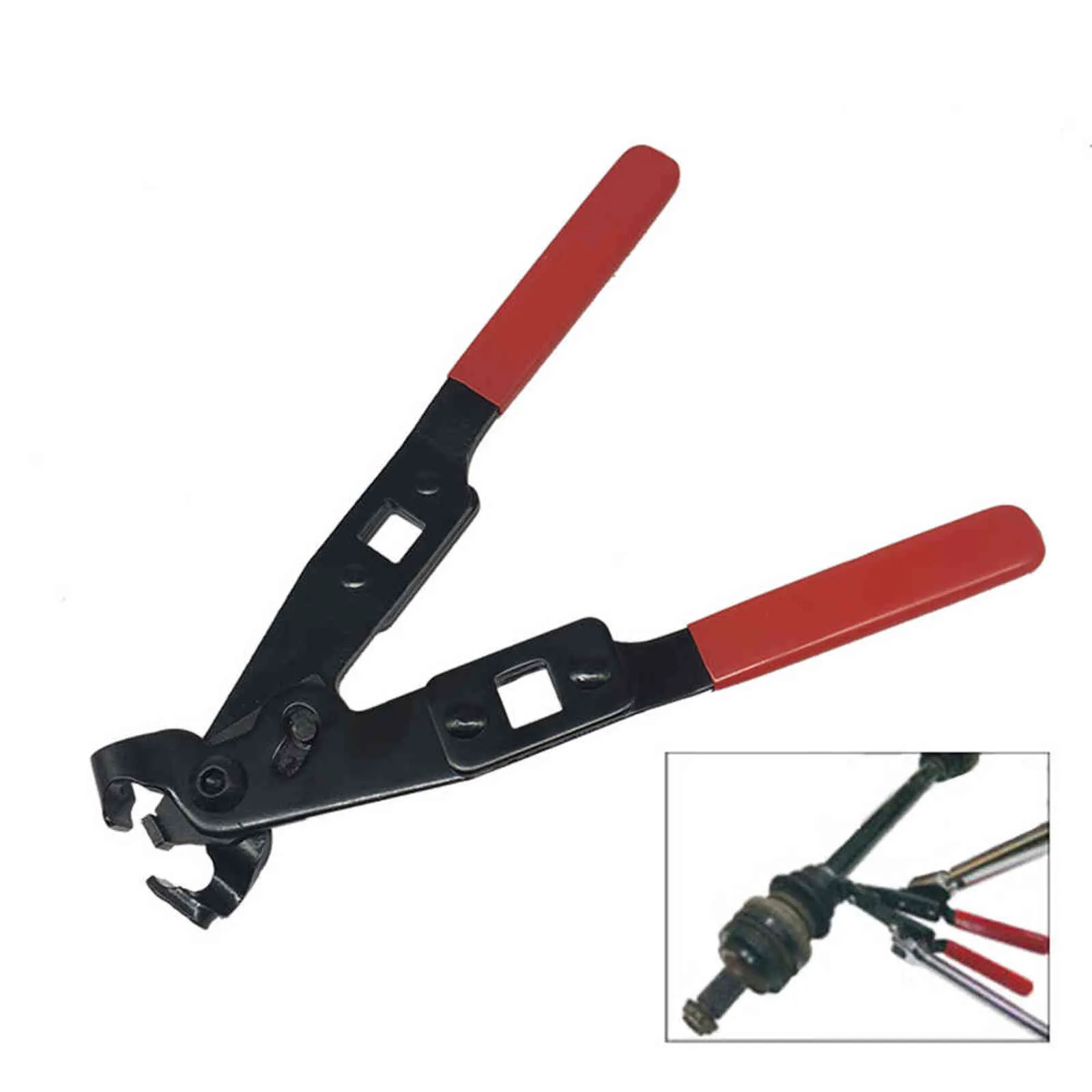 Cable Type Flexible Wire Long Reach Hose Clamp Pliers circlip pliers Multi-tool Car Repairs Removal Hand Tools Alicates 211110