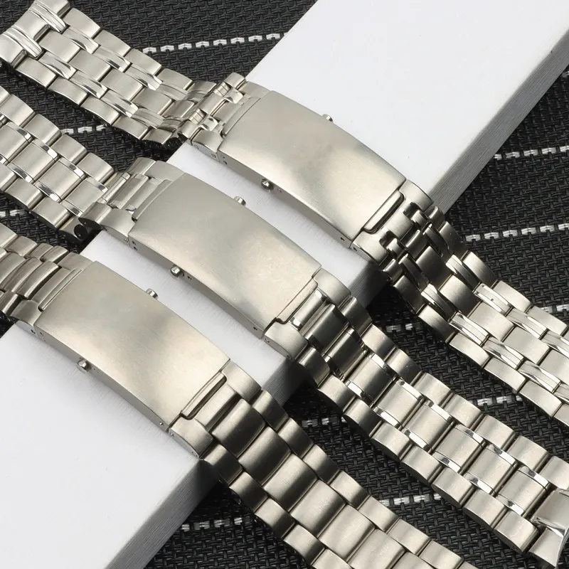 Bracelet de montre en acier inoxydable, 20mm, 22mm, pour Omega 007 Seamaster Planet Ocean, 300m, accessoires de montre sur tools270d