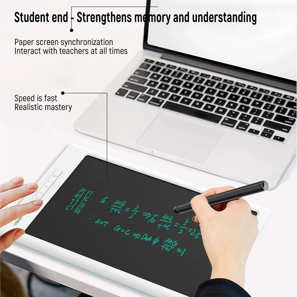 10.4 * 6.5 inch grafische digitale tablet met batterijvrije pen 8192 niveaus schrijven bord tekening spel osu op