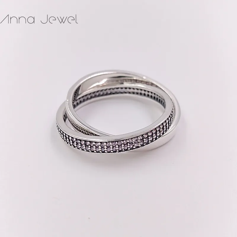 Hot charm sieraden maken bruiloft boho stijl engagement belofte elegantie pandora ringen voor vrouwen mannen paar vinger ring sets verjaardag valentijn geschenken 196547cz