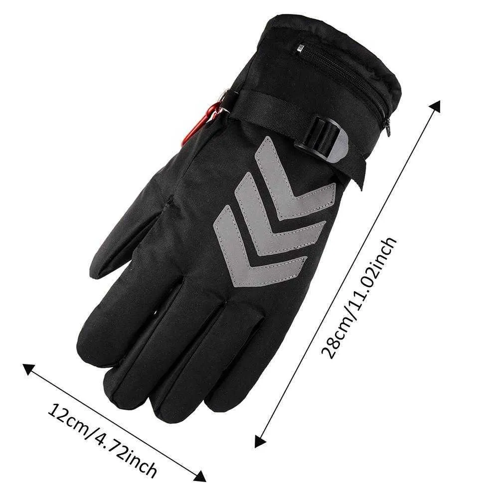 Gants de moto d'hiver cyclisme moto gants chauffants électriques véhicules USB accessoires de motocycliste alimentés par batterie 2020 Ho H1022