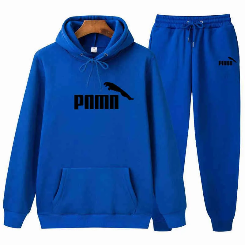 Sonbahar Kış Sıcak Marka Iki Parça Setleri Kalın Hoodies Eşofman Erkekler / Kadın Spor Spor Salonları Fitness Eğitim Hoodies Tişörtü H1227