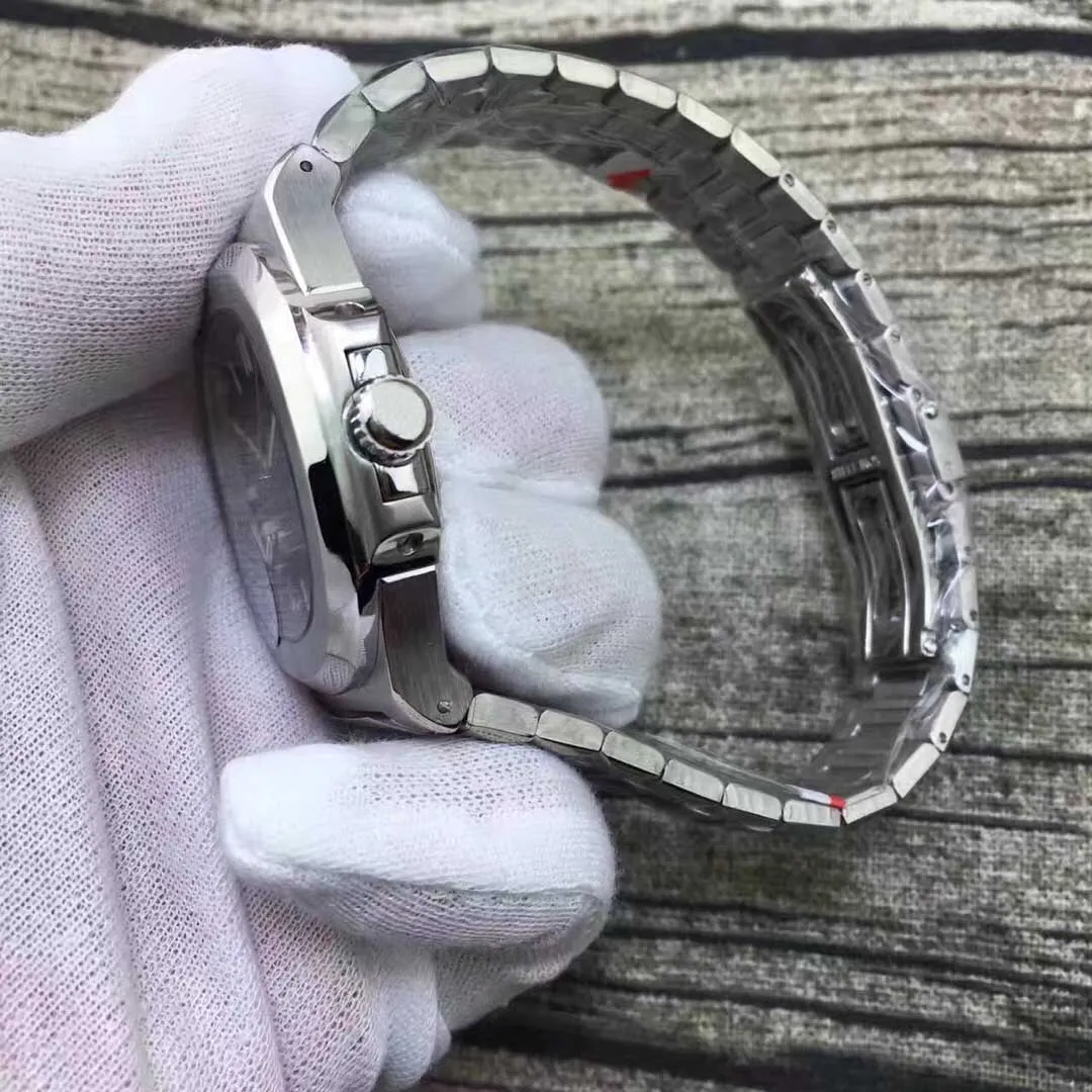 Montres montre pour hommes bracelet en acier inoxydable boucle papillon sculpté tuo 2813 mouvement mécanique automatique en gros279f