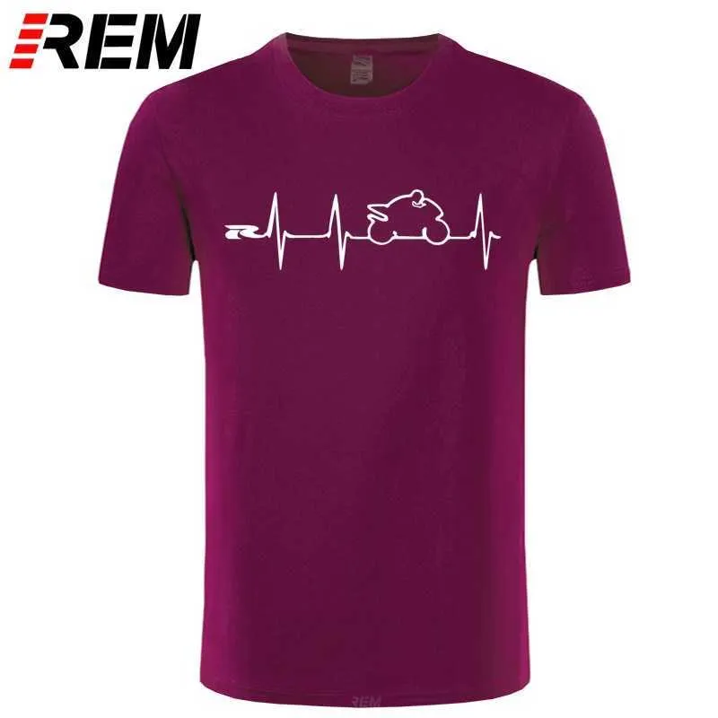 REM Cool Tee рубашка футболка Япония мотоциклы сердцебиение GSXR 1000 750 600 K7 210714