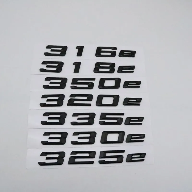 Posteriore Tronco Coperchio Emblema Logo Distintivo Lettere Adesivo BMW 318e 320e 325e 330e 335e 520e 528e 530e 540e 550e 730e 740e 740Le 750Le259B
