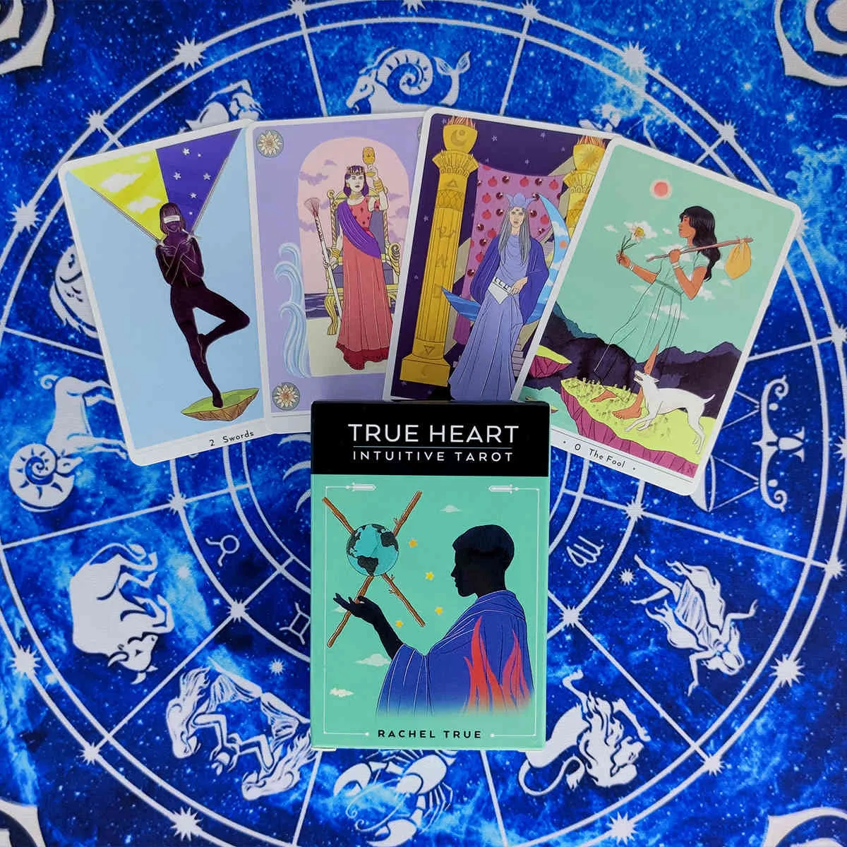 New True Heart Carte Tarocchi intuitive Guida Divinazione Mazzo Feste di intrattenimento Gioco da tavolo 78 Pz/scatola