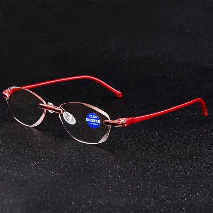 Okulary przeciwsłoneczne 1 0 1 5 2 0 2 5 3 0 3 5 4 0 Bezpoślizgowe lekkie okulary odczytu Kobiety Kobiety Ladie