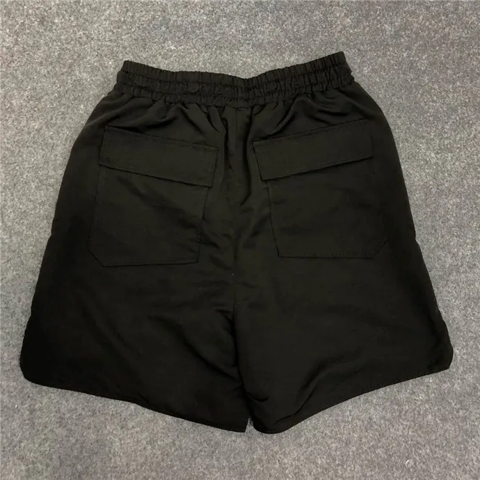 Casual Loose Shorts Logo Svart Mjuka Andningsbara Grå 3m Reflektioner Vrid vit Shorts Men Mesh Nylon Unisex