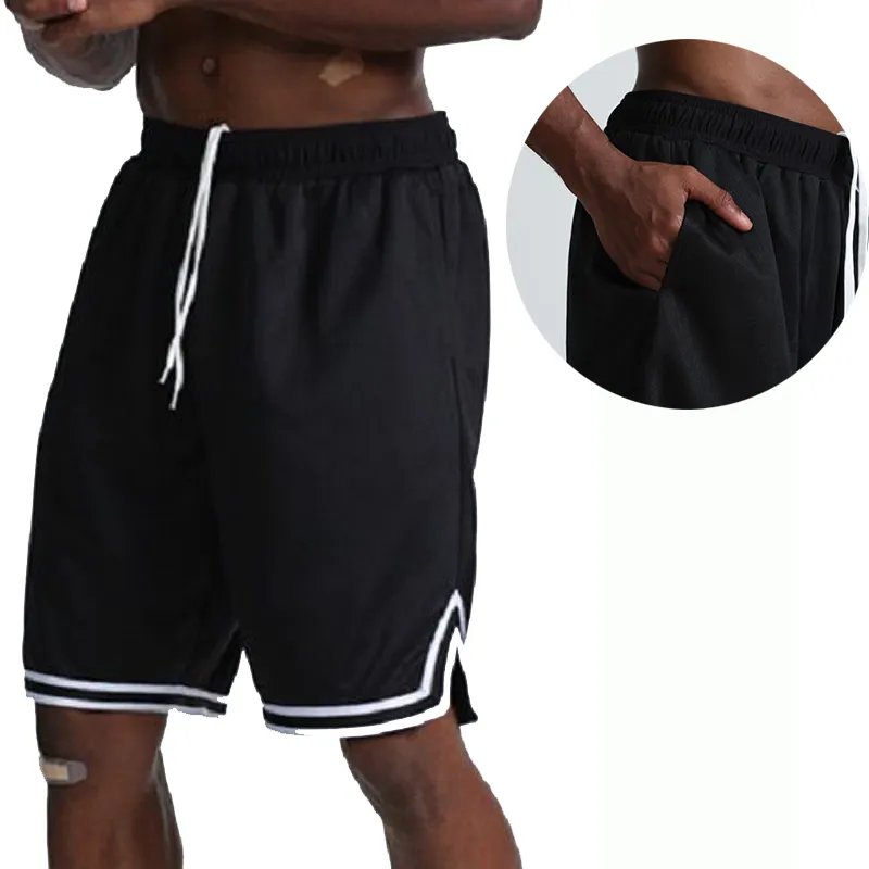 Ensembles de basket-ball pour hommes Sport Gym QUICK-DRY Workout Board Shorts avec des collants pour l'exercice de football masculin Randonnée Running Fitness Set