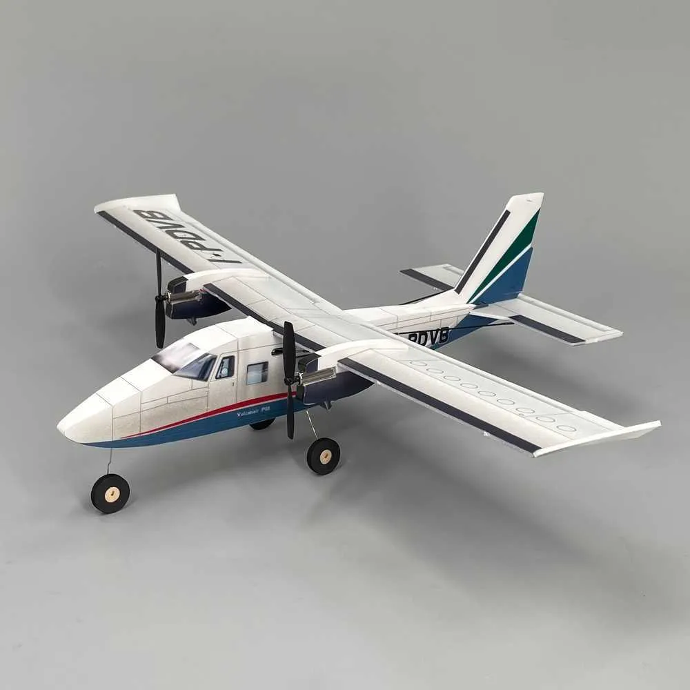Minimum Vulcan Air P 68 Dual Silnik 360 mm Plan Paskup Plane Pianowe Piana Zdalne sterowanie samolotem elektryczne RC Drone Drone 211026