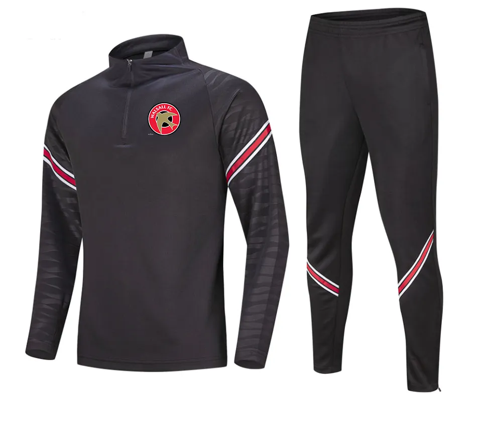 21-22 WALSALL F C MEN ISTANBUL BASAKSEHIR FKトラックスーツサッカーセットカスタマイズTean Logo Football TrainingSuits2989