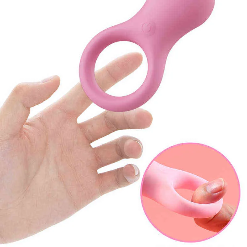 NXY Anal Toys Plug en silicone chaud avec 10 modes de vibration Perles graduées Masturbateur télescopique Adultes Sexe unisexe 1130