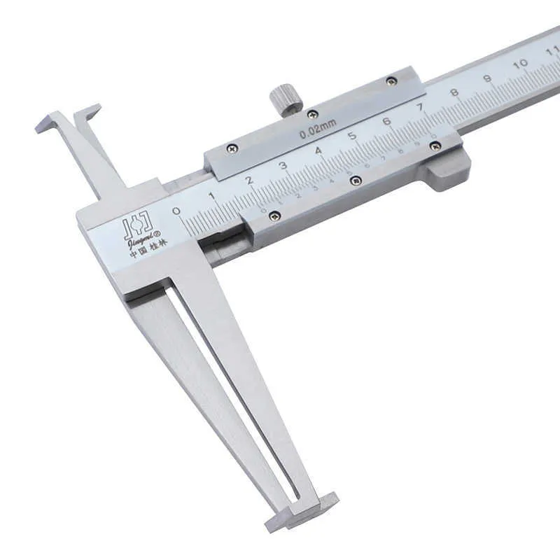 VERNIER CALIPER 9-150 / 200 / 300mm / 0.02 30-300mm Micrômetro de aço inoxidável dentro de instrumento de medição de métrica / polegada 210810