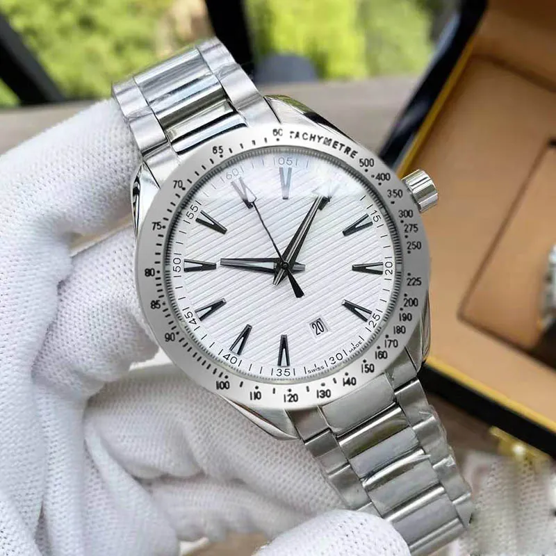 Neue Luxus mechanische Herrenuhr 8500 Automatik Herrenuhren James 007 Spectre Herren Kleid Designeruhr männliche Geschenke Armbanduhr relo277i