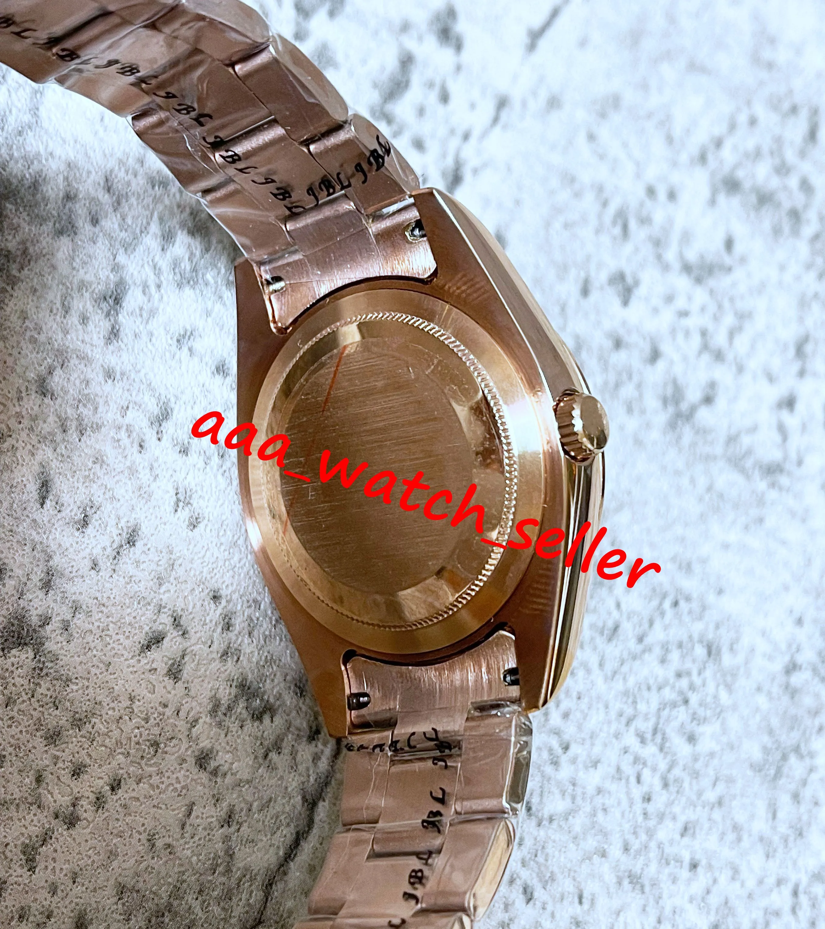 4 kolory luksusowe zegarki męskie master Sky-D 326935 M326935 326934 326938 Rose Gold Case Fleat Bezel Rhodium Mechanical Automat212t