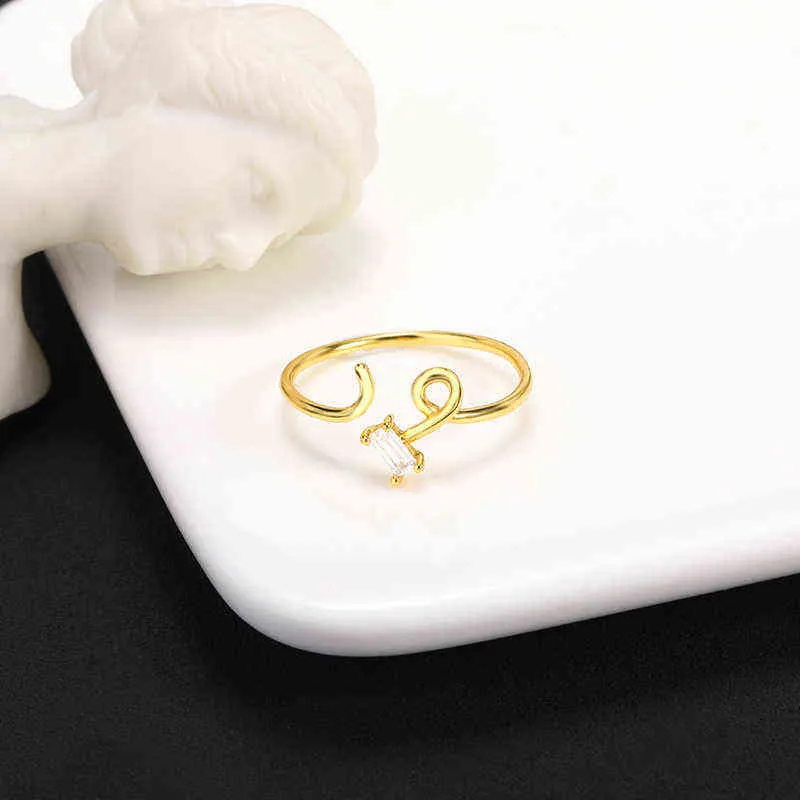 Крошечный маленький циркон нерегулярные кольца пальца для женщин простые геометрические кольца минималистские ювелирные украшения участие девушки шарм подарок G1125