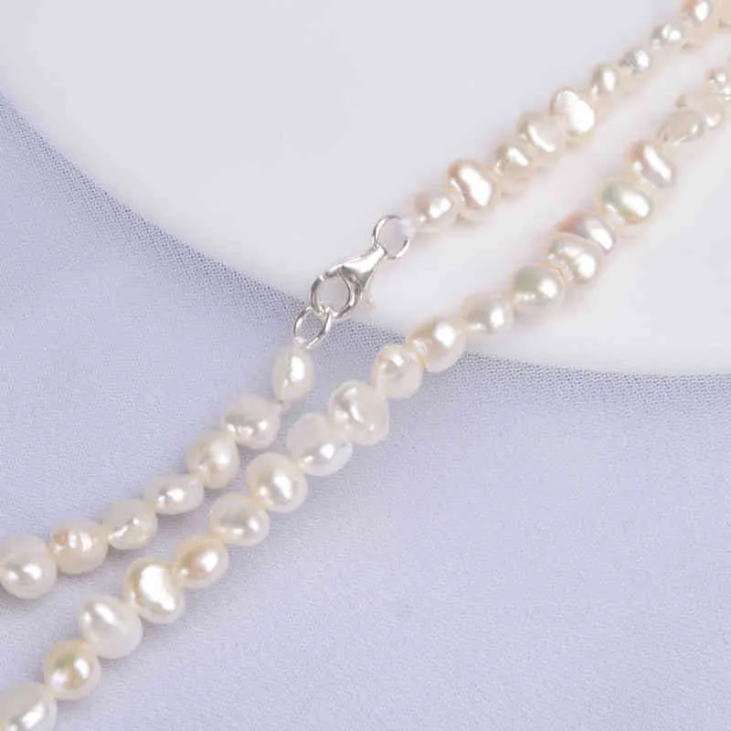 Ashiqi 160 cm longo Natural de água doce colar de pérola para mulher presente múltiplas maneiras de usar jóias de cadeia de camisola