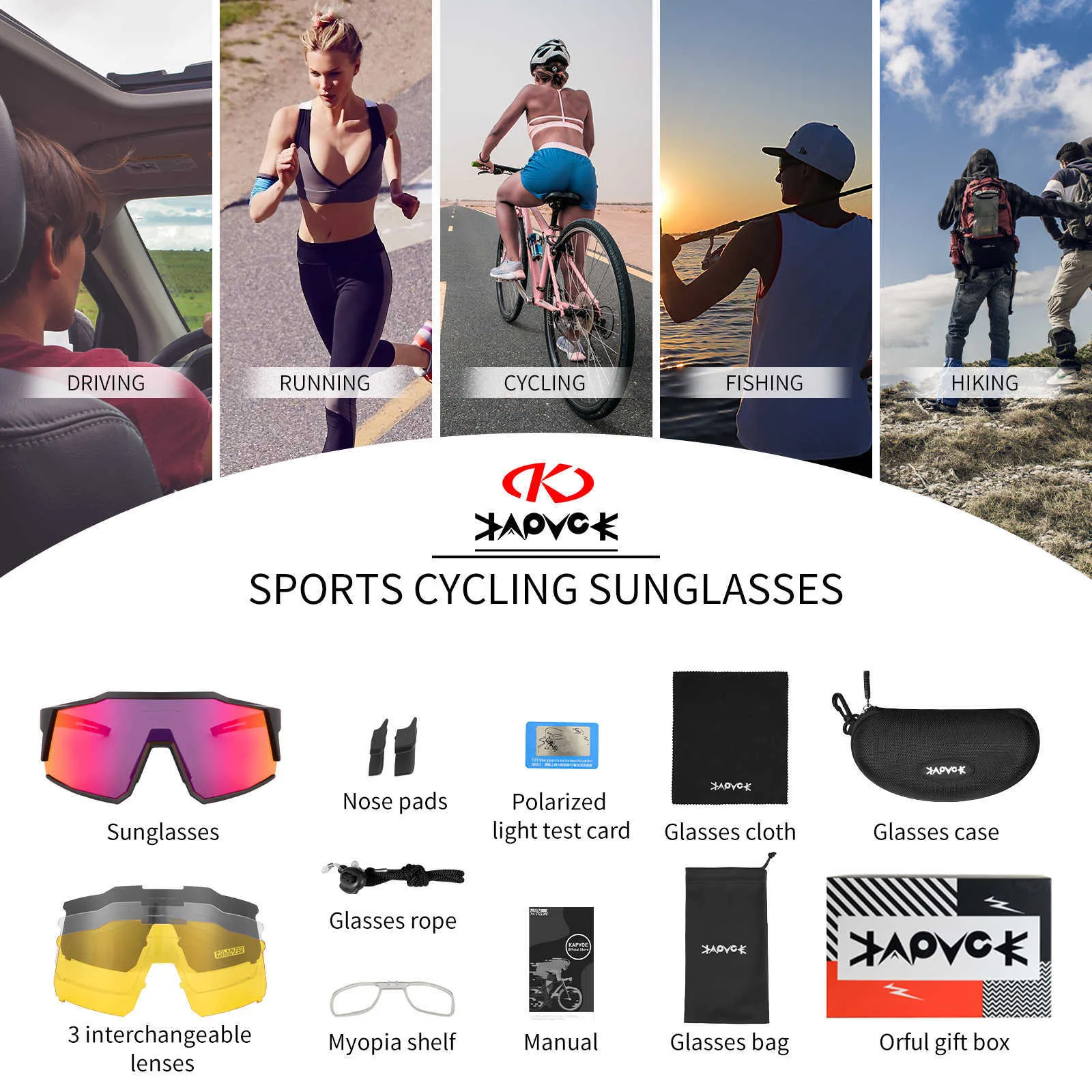 Cyklistka spolaryzowana rowerowe gogle rowerowe okulary rowerowe MTB Outdoor Sport Okulary ochronne okulary ochrony wiatrówki Gafas 2110142179