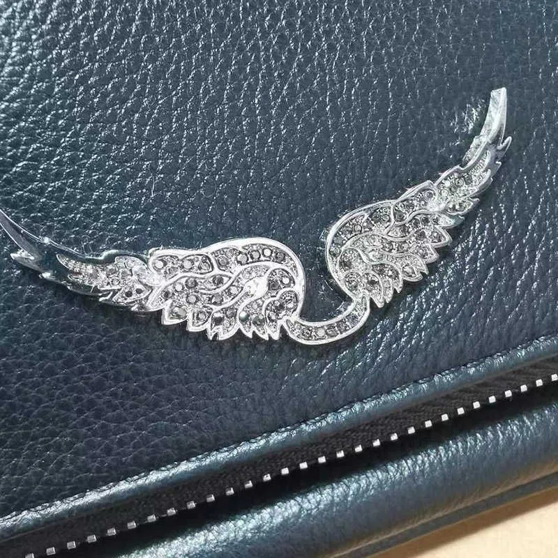 ZV Trend Ali decorate a ali ladies'handbag messenger da donna da donna da donna cuoio capelluto femminile