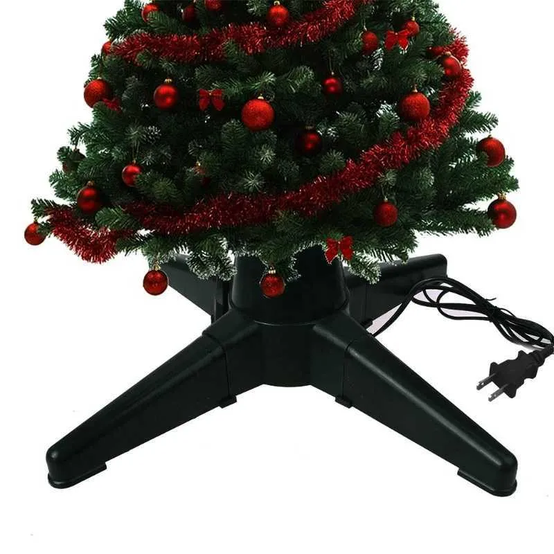 40/50cm Christmas Tree Electric Rotating Base Stand Xmas Bottom Support Holder Decoration Parts H0924