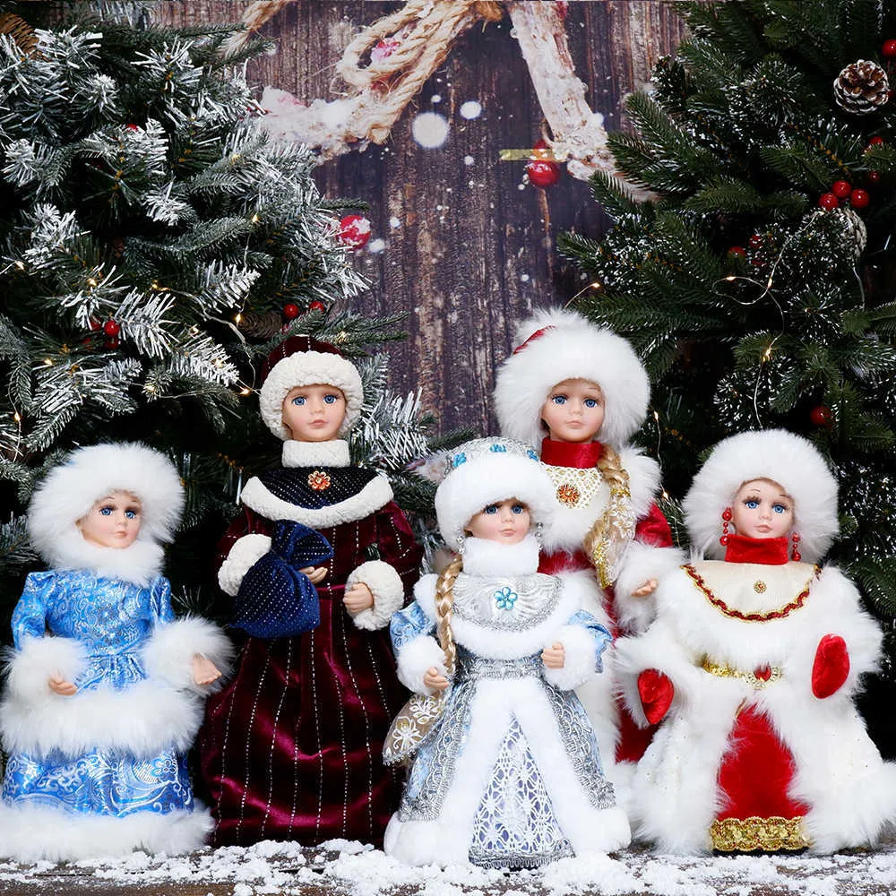 Weihnachtsmann-Puppen, Feiertags-Plüschfiguren, Weihnachten, Kinderspielzeug, Geburtstagsfeier, Geschenke, Tischdekoration 211019