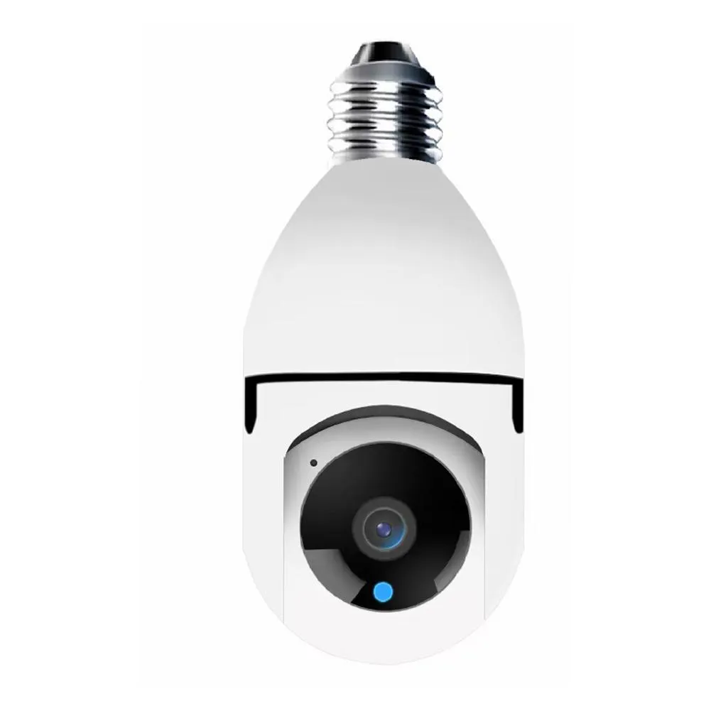 Caméras IP Type de lampe de la lampe de surveillance Bulbe 1080p Téléphone mobile WiFi Monitoire à distance Caméra HD Vision nocturne infrarouge Talage Talk8442411