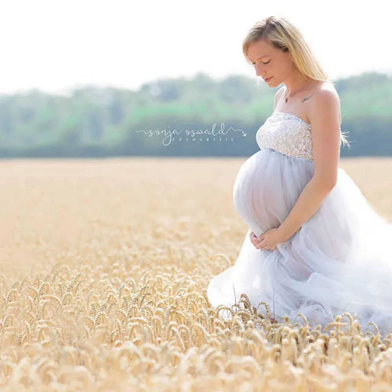 Umstands-Tüllkleider für Fotoshootings. Schwangerschafts-Tüllkleid für Fotoshootings. Robe-Kleid. Umstandsballkleider