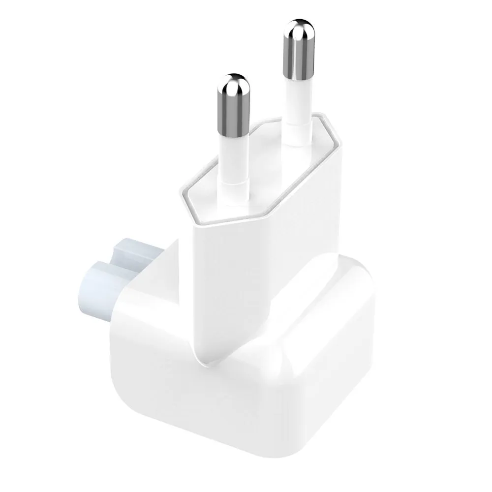 Adaptateur secteur mural AC détachable, prise Euro EU, tête de canard, pour Apple iPad iPhone, chargeur USB MacBook