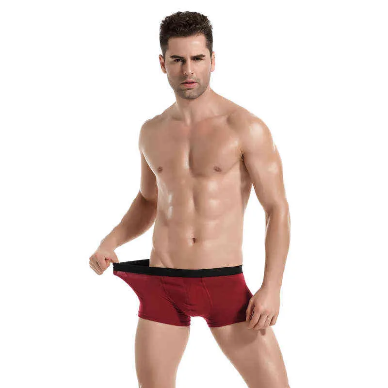 Cuecas masculina / Hommes Culottes Sous-Vêtements Hommes Boxer Bambou Fibe Shorts Modal Boxershorts Slip Homme Boxer Homme H1214