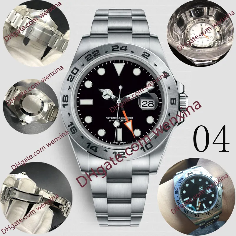 20 kleuren hoge kwaliteit herenhorloge 42 mm mechanisch automatisch 2813 roestvrij stalen horloge montre de luxe super lichtgevende waterdichte herenhorloges