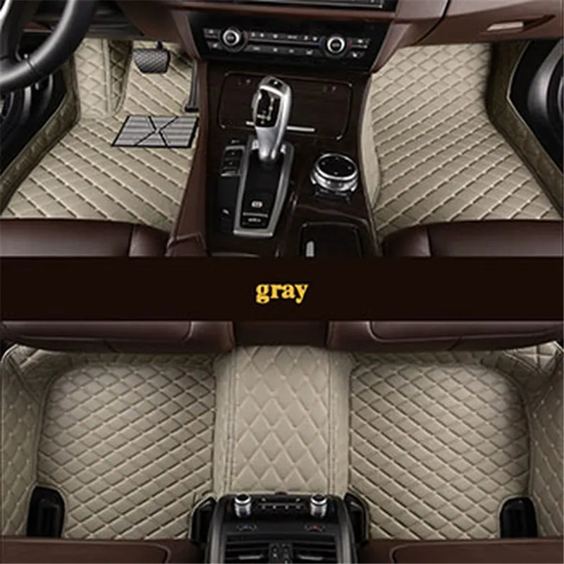 Tapis de sol de voiture sur mesure pour audi A3 sportback A1 8KX A2 8P Limousine Convertible A4 A6 Q2 Q3 Q5 Q7288s
