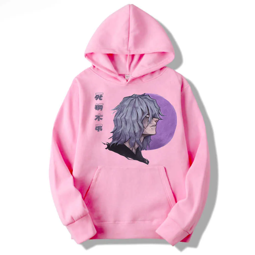 Drucken Hoodies Sweatshirts Harajuku Anime Kleidung Mode Hülse Sportswear Hoodie Unisex Casual Sweatshirts H0910