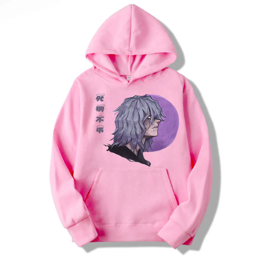 Sweats à capuche imprimés Sweatshirts Harajuku Anime Vêtements Mode Manches Sportswear Sweat à capuche Unisexe Casual Sweatshirts H0910