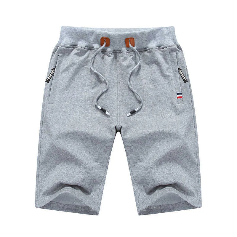 Pantaloncini di cotone da uomo Summer Brand Fashion Jogger di alta qualità Pantaloni sportivi traspiranti Allenamento confortevole all'aperto 210629