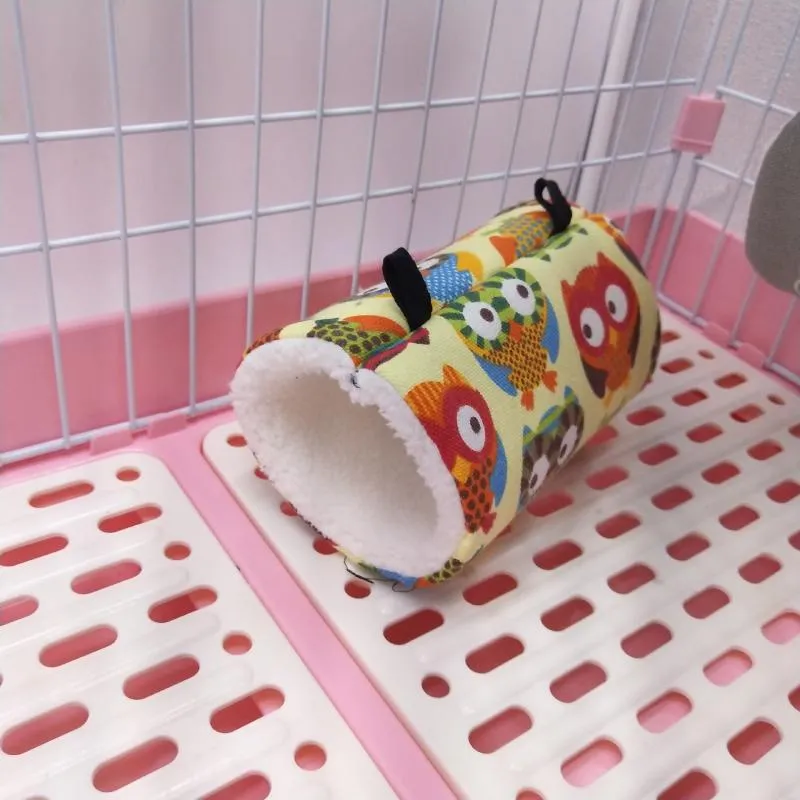 Gabbia animali domestici accessori criceti Bed Mouse Cotton House Nido piccoli animali Roditore invernale Wimter Warm Supplies