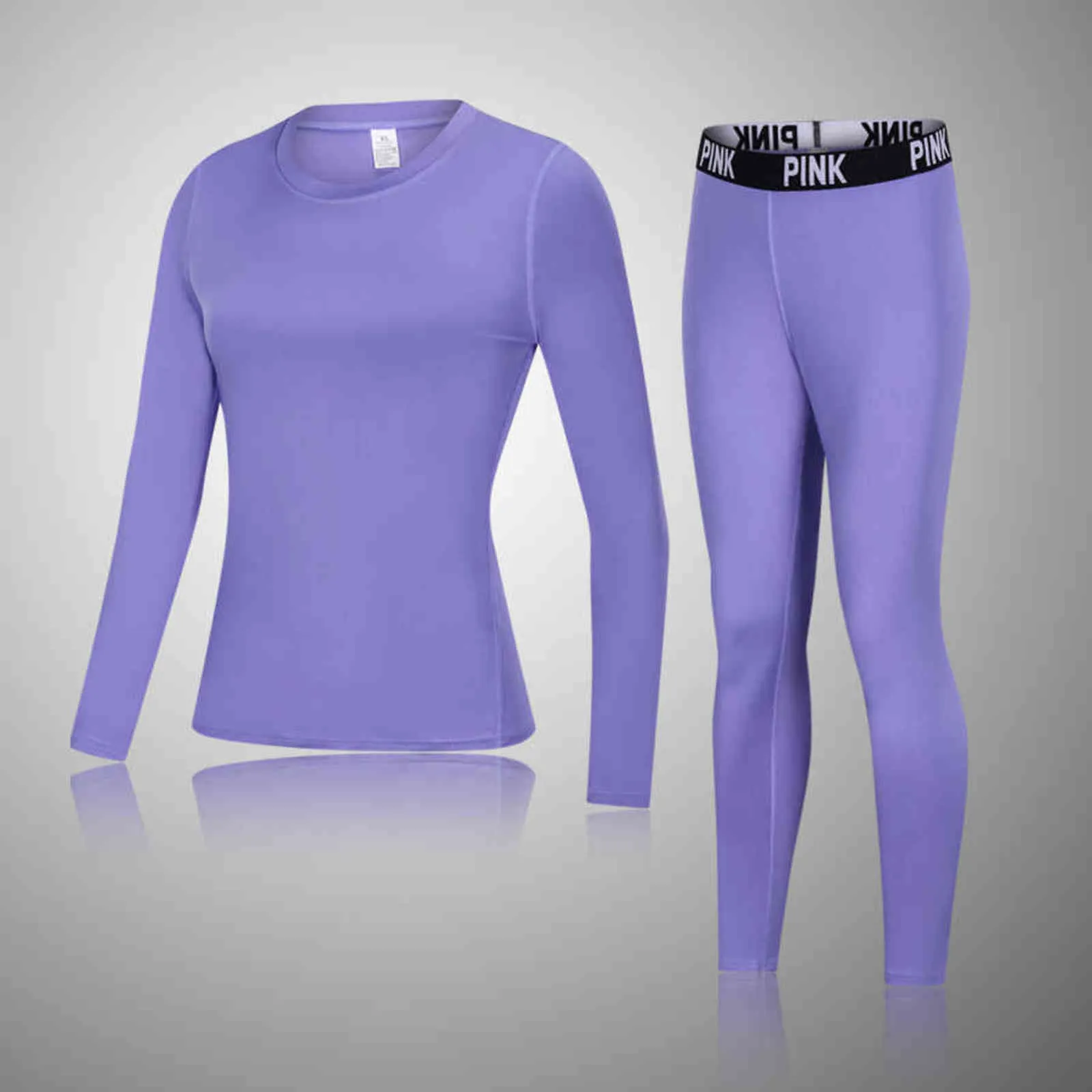 Winter Women's Thermal Underwear Sets Quick Dry Long Johns Winter Clothing Woman Comfortable Thermo Underwear Suits 211110