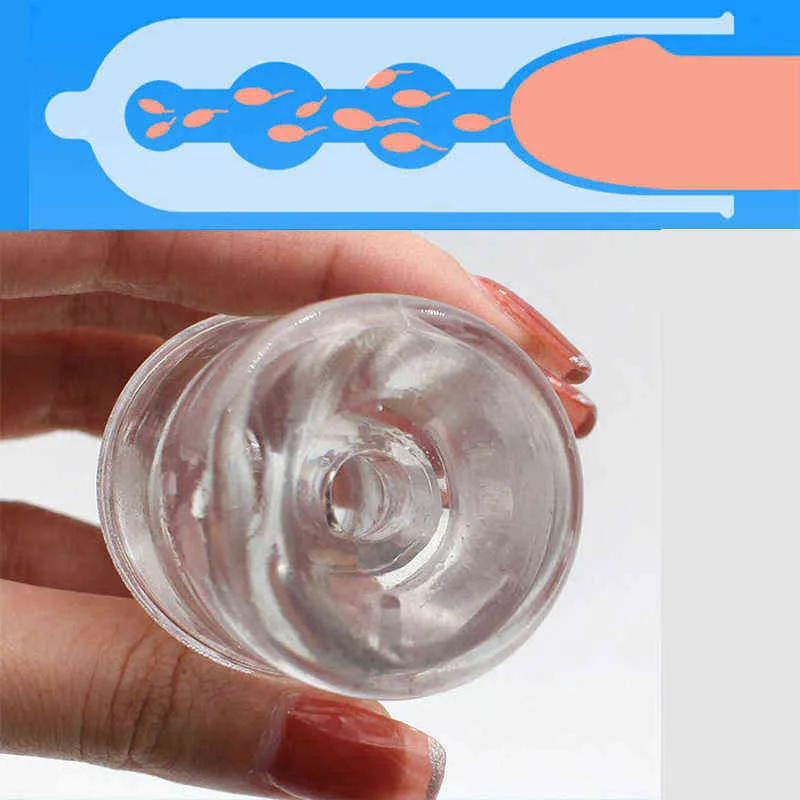 Nxy Cockrings Extend 3 5cm Penis Sleeve Reuseable Condom Delay Ejaculation Sex Toys for Men Ring Male Glans Extender Enlargement 0215